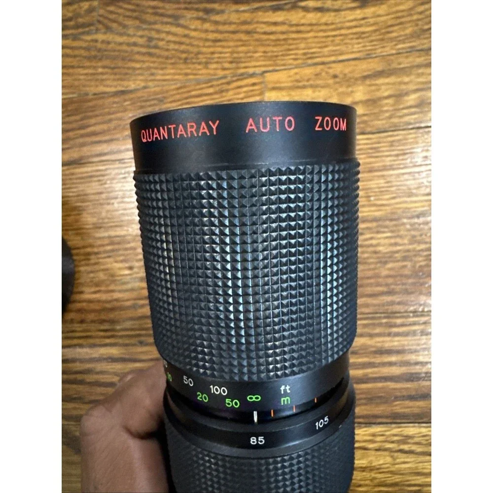 Quantaray Auto Zoom Lens F:45 85-210 mm with Case